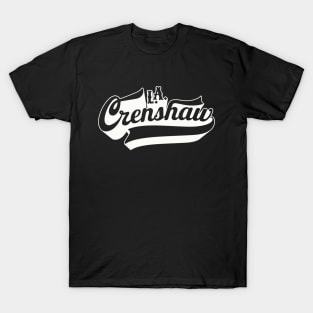 Los Angeles Crenshaw lettering - Crenshaw LA - L.A. Crenshaw Logo T-Shirt